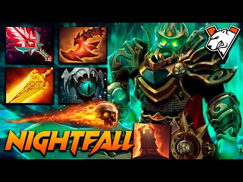 VP.Nightfall Wraith King [17/0/13] - Dota 2 Pro Gameplay [Watch & Learn]