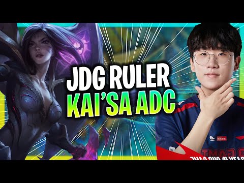 WHEN JDG RULER PLAYS KAI'SA ADC vs XAYAH!