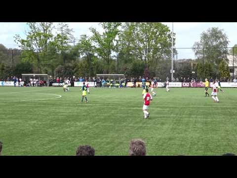 Kampioenswedstrijd Ajax C1 - Utrecht C1 (4-0) : Eindsignaal