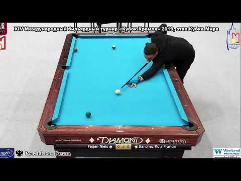 Feijen Niels (NED) - Sanchez Ruiz Francisco (ESP) Kremlin Cup 10-ball 2019
