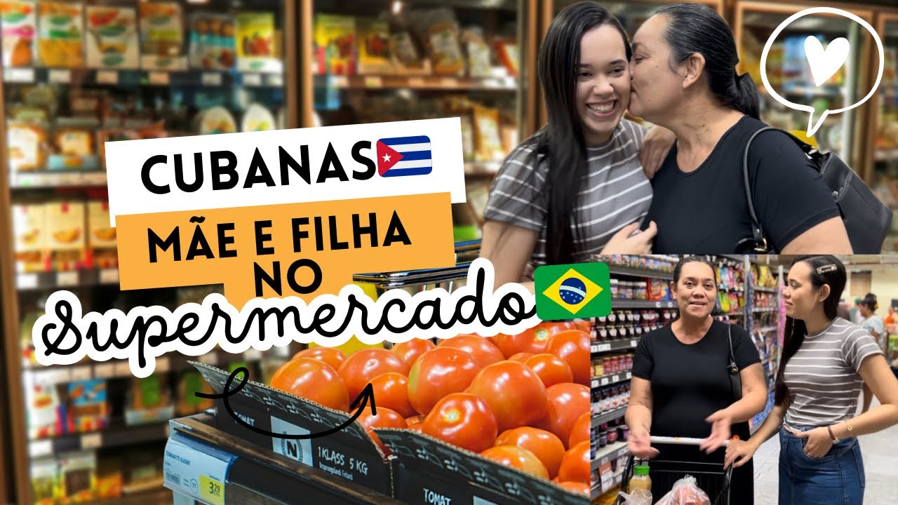 CUBANA CONTA SUA EXPERIÊNCIA EM UM SUPERMERCADO EM BRASIL 🇨🇺🇧🇷