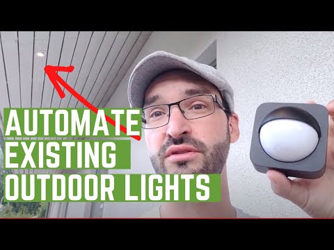 How to Automate Outdoor Lights Without Changing Bulbs Using Smartthings