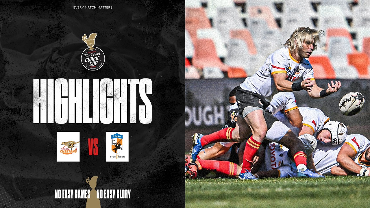  Toyota Cheetahs v Sanlam Boland Kavaliers | Carling Currie Cup | 23 August