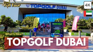 Top Golf Dubai 2025! Must Visit Entertainment Spot for Family Fun, Food, and Games! 4K 🇦🇪