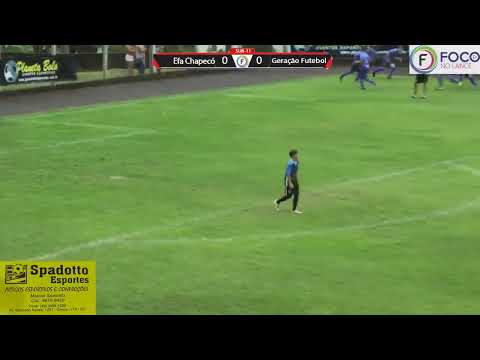 12ª Copa Thermas Itá  Dia 20/12/2019 (Semifinal) EFA Chapecó x Genoma Cel Vivida/Geração Futebol Sub