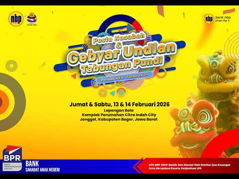 BPR NBP 2 JONGGOL - GEBYAR UNDIAN TABUNGAN PUNDI & PEMBERIAN HADIAH DEBITUR