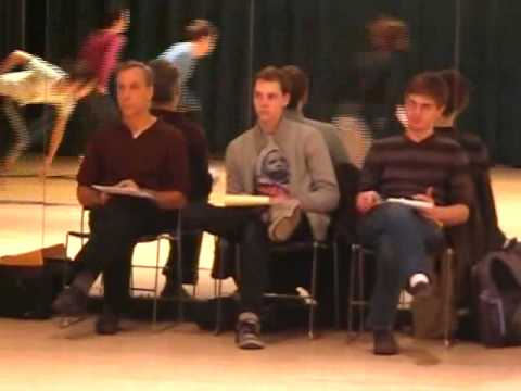 Rehearsal at 92Y for Pavel Zustiak's Palissimo - Weddings and Beheadings