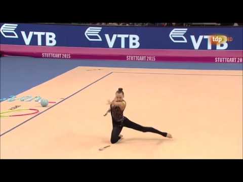 Gana Rizatdinova (UKR). Final Individual. 1ª rotación. Mazas