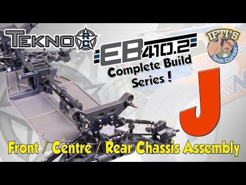 #11 Tekno EB410.2 - BUILD SERIES - Kit Bag J : Chassis Assembly