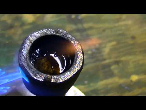 Soldering rc boat flex cable, crucible method