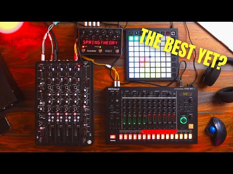 My most efficient live set up yet? // Ableton / Model 1.4 / TR-8S