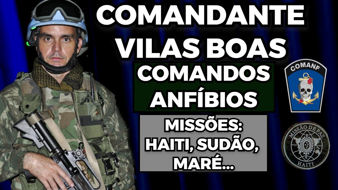 EP 28 - Comandante Villas Boas (COMANDOS ANFÍBIOS) Podcast Fuzileiro Real