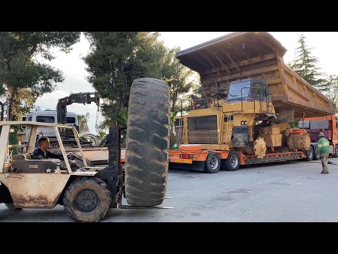 Transporting The Caterpillar 777D Dumper To The Next Working Site 700km Trip-Sotiriadis/Labrianidis