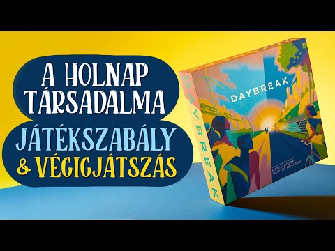 A holnap társadalma - Játékszabály és szóló játék | Társasjáték - Game-Obscura