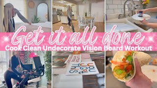*NEW* GET IT ALL DONE COOK CLEAN VISION BOARD UNDECORATE & MORE HOMEMAKING 2025✨