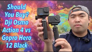 Should You Buy? Dji Osmo Action 4 vs Gopro Hero 12 Black