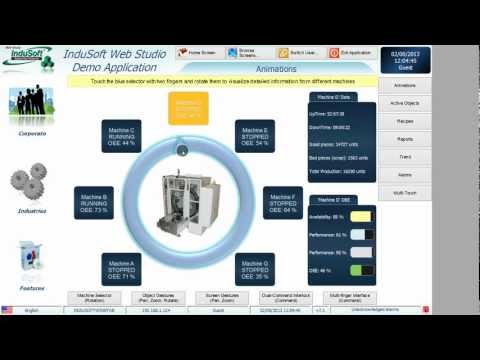 Indusoft Training – Multi-Touch Training