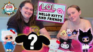 (We got a RARE!!!) Unboxing LOL Surprise Hello Kitty and Friends Reversible Plush