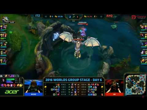 2016 LoL World Championship 16強AHQ vs ITZ (2016/10/8)GAME 4