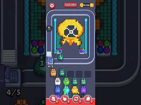 Pixel Flow Level 2961 Walkthrough
