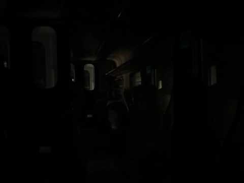 Italian train Chiasso - Como in a tunnel