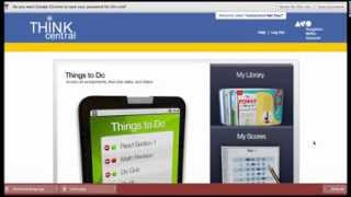 Go Math- Students Logging In and Accessing ThinkCentral