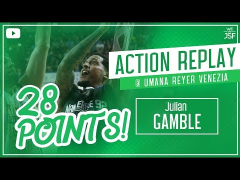 28 points pour Julian Gamble, MVP de la 6ème journée de BCL