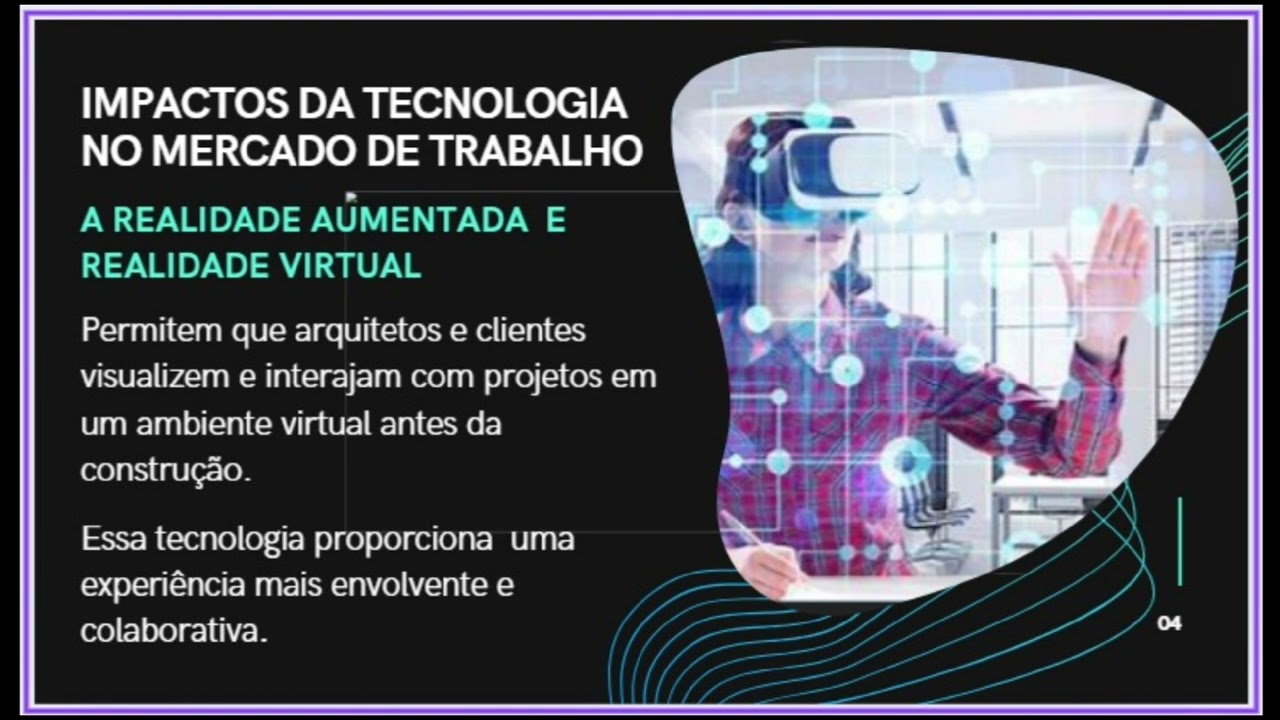 Impactos da Tecnologia no mercado de trabalho.