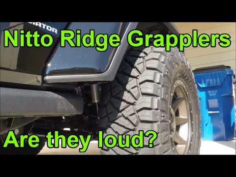Nitto Ridge Grapplers - Are they loud?