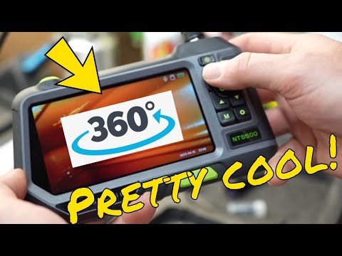 Teslong Dual Lens Endoscope maybe one of the best I've reviewed so far! 360 Degree Inspection Camera