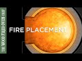 Fire Placement In The Wood Fired Oven