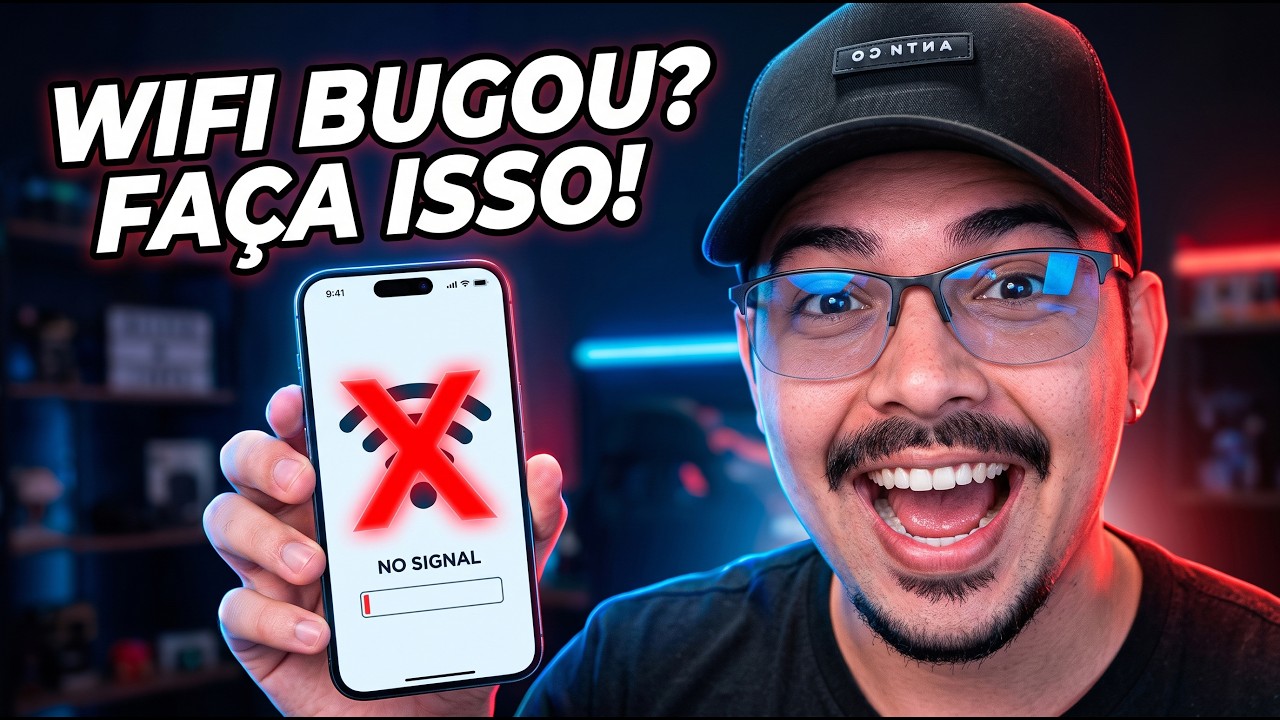 Seu iPhone 18 Não Conecta no Wi-Fi? FAÇA ISSO ANTES DE IR NA APPLE!