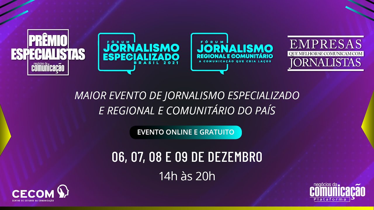 Fórum de Jornalismo Especializado e Regional e Comunitário - 4/4