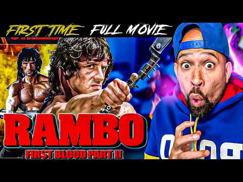 FIRST time EVER watching RAMBO II ! Ya'll were right about this one, HOLY SHHHHHHH....