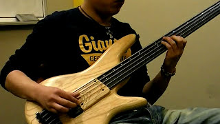 Video thumbnail for fretless gwb1005 bass soloing(jacogrow)베이스 연주 by jacogrow