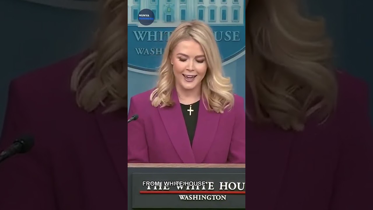 'President Trump is BACK' Karoline Leavitt's FIRST Press Briefing | NBN #democrat #republican #trump