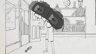 Backpacker has a rough start | "Big Bag" - Short film by Daniel Greaves