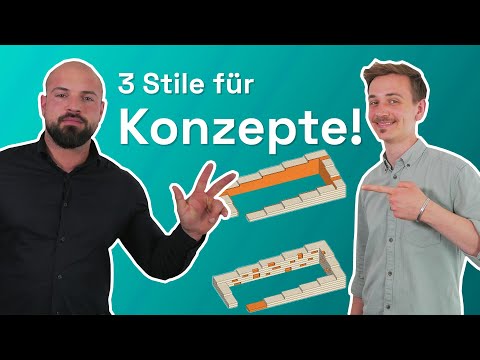 SO machst du KONZEPTE! | 3 Stile für KONZEPTDARSTELLUNGEN