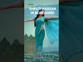 SHRUTI HASSAN IN BLUE SAREE