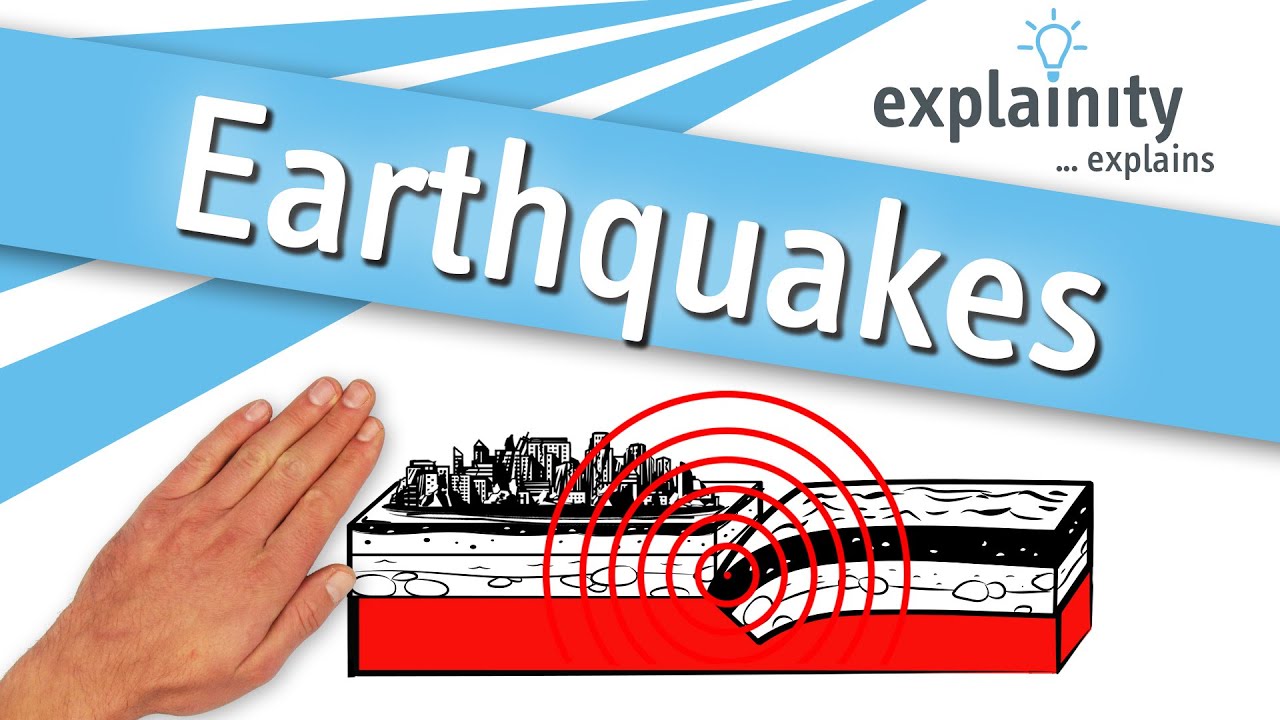 Earthquakes explained (explainity® explainer video)
