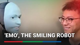Smiling robot face uses AI to mimic a person’s smile | ABS CBN News