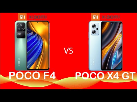 XIAOMI POCO F4 VS XIAOMI POCO X4 GT