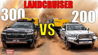 200 series VS 300 series TOWING 3t CARAVAN