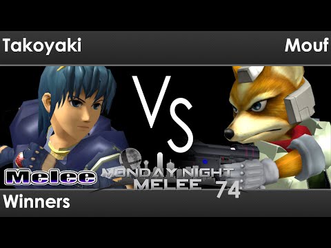 MNM 74 - Takoyaki (Marth, Falco) vs Mouf (Fox, DK) Winners - Melee