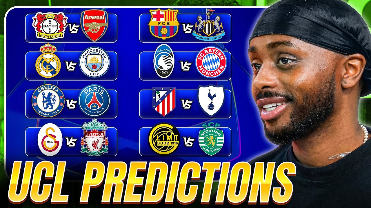 OUR OFFICIAL CHAMPIONS LEAGUE KNOCKOUT PREDICTIONS!