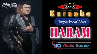 Download lagu Karaoke Haram ( Tanpa vocal Duet ) - Rhoma Irama ft. Noer Halimah & Soneta Group || Karaoke Dangdut mp3