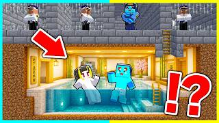刑務所の地下に温泉つくってサボるマインクラフト【まいくら / マインクラフト】