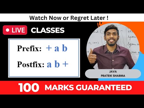 Prefix And Postfix In Java Computer Class 10 Icse Isc Java Programming