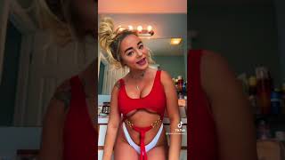 Tiktok babe with huge tits