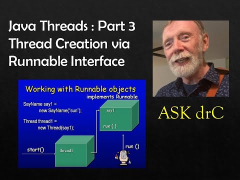 Java Threads 3 Creating Threads Using The Runnable Interface